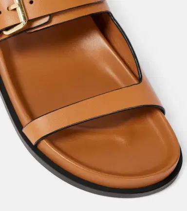 A Emery A. Emery Prince leather slides | Thumbnail 2