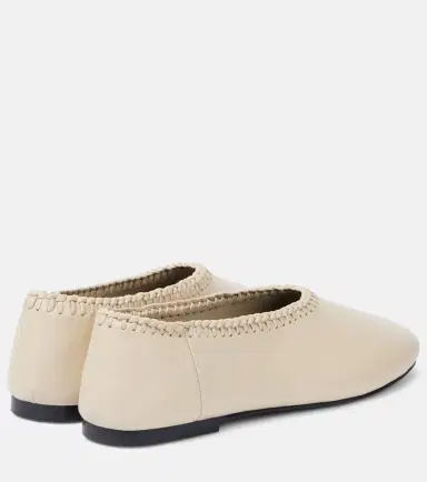 A Emery A. Emery Park embroidered leather ballet flats | Thumbnail 4 A Emery A. Emery Park embroidered leather ballet flats | Thumbnail 4