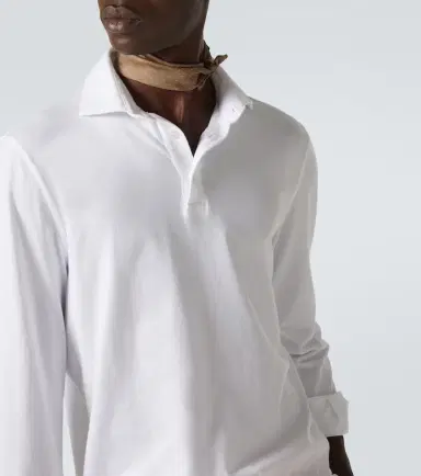 Fedeli Zero cotton jersey polo shirt | Thumbnail 3