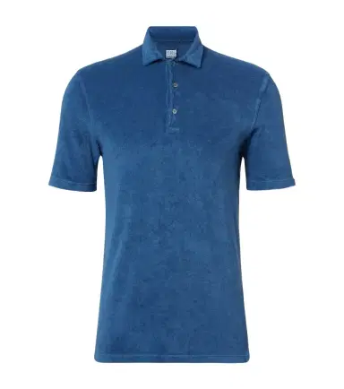 Fedeli Mondial cotton terry polo shirt | Thumbnail 1