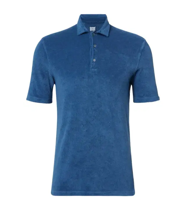 Mondial cotton terry polo shirt