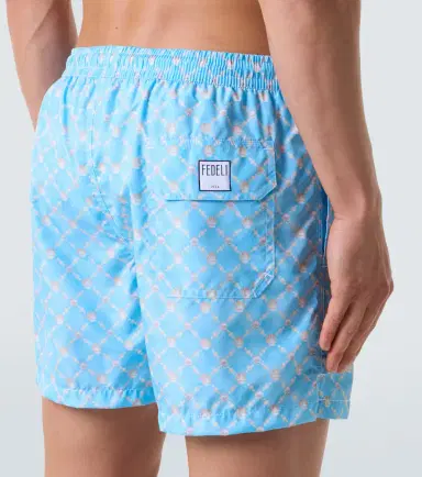 FEDELI Madeira printed swim trunks | Thumbnail 4 FEDELI Madeira printed swim trunks | Thumbnail 4