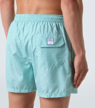 Fedeli Madeira printed swim trunks | Thumbnail 5