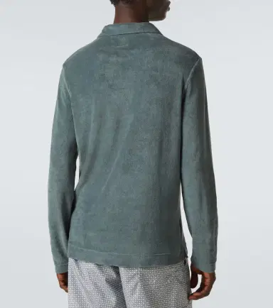 Fedeli Peter cotton terry polo shirt | Thumbnail 5