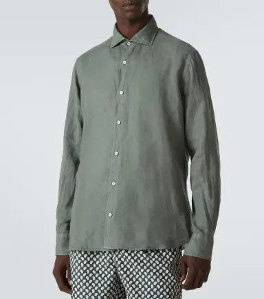 Fedeli Nick linen shirt | Thumbnail 2