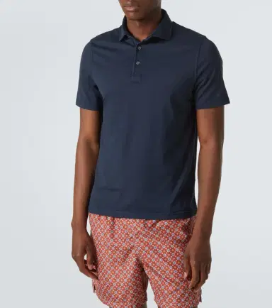 FEDELI Cotton polo shirt | Thumbnail 4
