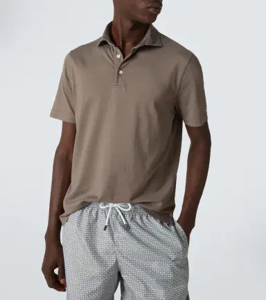 Fedeli Zero cotton jersey polo shirt | Thumbnail 3 Fedeli Zero cotton jersey polo shirt | Thumbnail 3