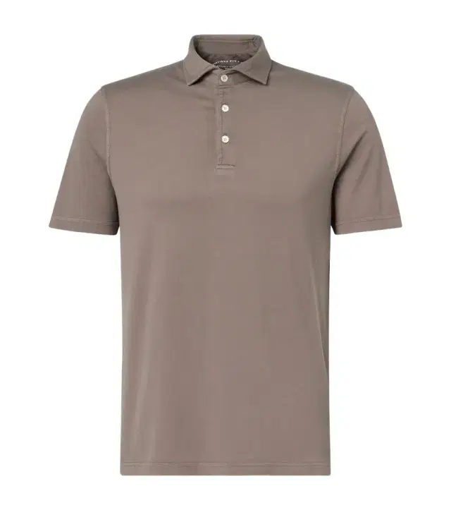 Zero cotton jersey polo shirt Zero cotton jersey polo shirt
