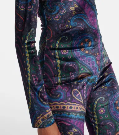 Etro Paisley jersey top | Thumbnail 4 Etro Paisley jersey top | Thumbnail 4