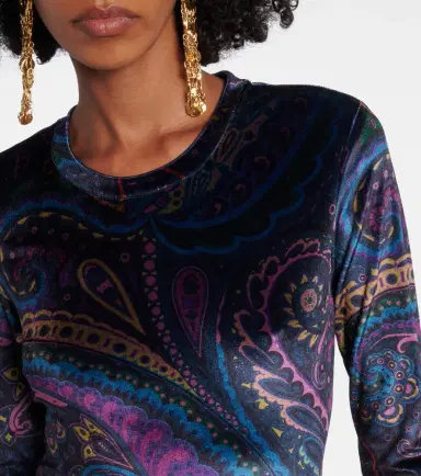 Etro Paisley jersey top | Thumbnail 5 Etro Paisley jersey top | Thumbnail 5