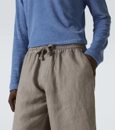 Fedeli Vico linen Bermuda shorts | Thumbnail 2