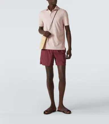 Fedeli Zero cotton jersey polo shirt | Thumbnail 2