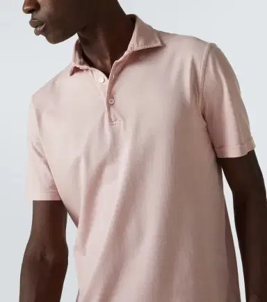 Fedeli Zero cotton jersey polo shirt | Thumbnail 4