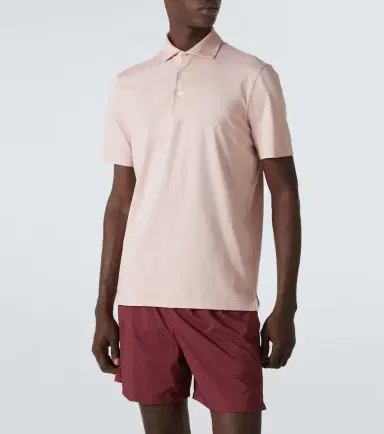Fedeli Zero cotton jersey polo shirt | Thumbnail 5