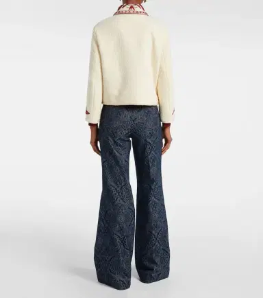 Etro Embroidered wool bouclé jacket | Thumbnail 4