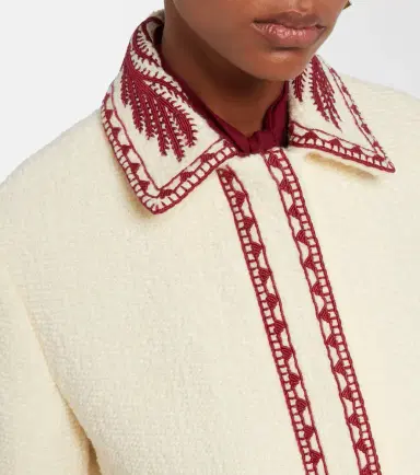 Etro Embroidered wool bouclé jacket | Thumbnail 5