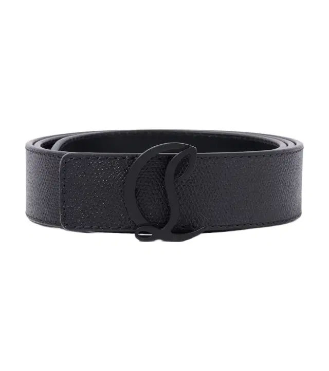 Mooncrest reversible leather belt