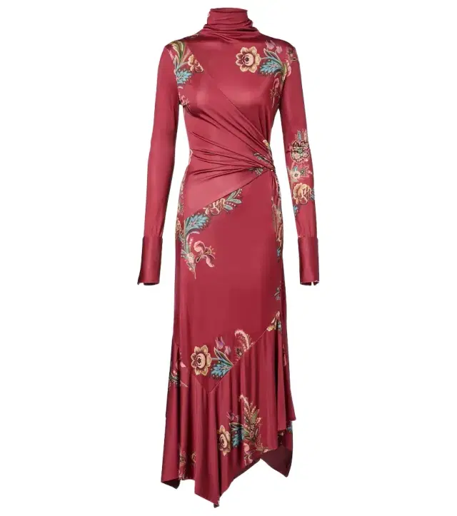 Etro Printed midi dress