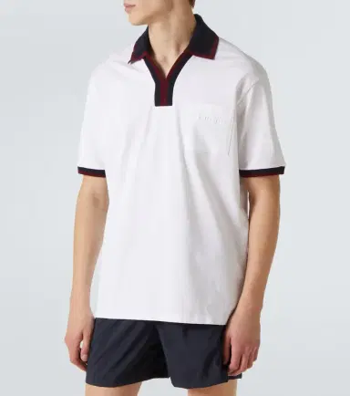Gucci Cotton piqué polo shirt | Thumbnail 5