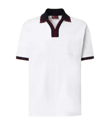 Gucci Cotton piqué polo shirt | Thumbnail 1