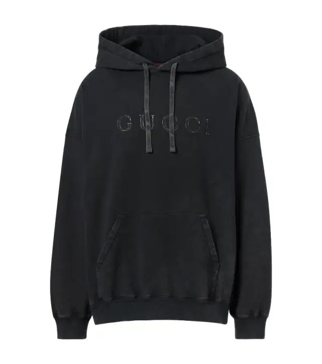 Logo cotton jersey hoodie