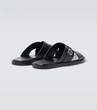 Gucci Leather slides | Thumbnail 3