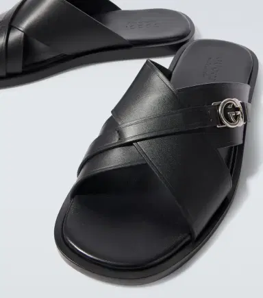 Gucci Leather slides | Thumbnail 5