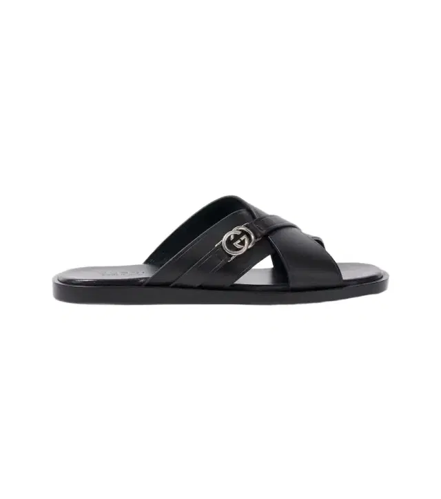 Leather slides