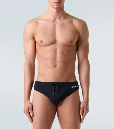 Gucci Logo swim briefs | Thumbnail 4