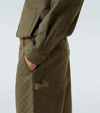 Gucci GG cotton-blend Bermuda shorts | Thumbnail 3 Gucci GG cotton-blend Bermuda shorts | Thumbnail 3