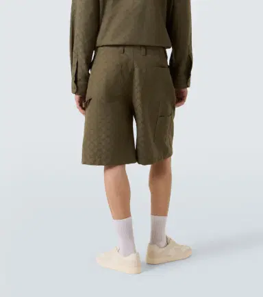 Gucci GG cotton-blend Bermuda shorts | Thumbnail 5 Gucci GG cotton-blend Bermuda shorts | Thumbnail 5
