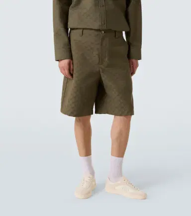 Gucci GG cotton-blend Bermuda shorts | Thumbnail 6 Gucci GG cotton-blend Bermuda shorts | Thumbnail 6