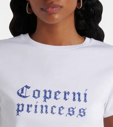 Coperni x Disney Princess cotton jersey T-shirt | Thumbnail 4