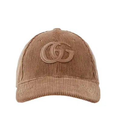 Gucci Double G cotton corduroy baseball cap | Thumbnail 1