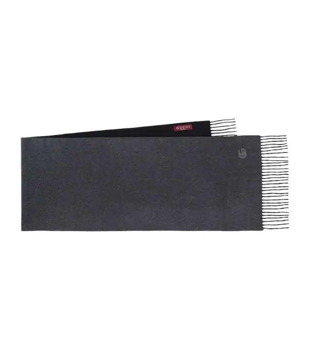 Gucci GG fringed cashmere scarf