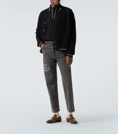 Gucci Web Stripe cotton cardigan | Thumbnail 2