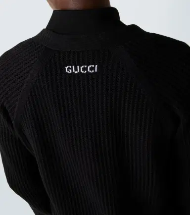Gucci Web Stripe cotton cardigan | Thumbnail 6