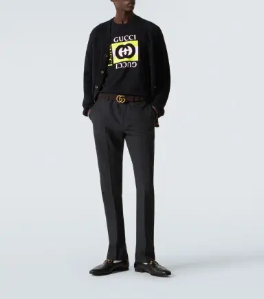 Gucci Logo cotton jersey T-shirt | Thumbnail 2