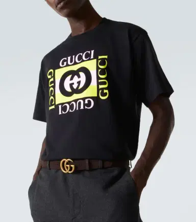 Gucci Logo cotton jersey T-shirt | Thumbnail 5