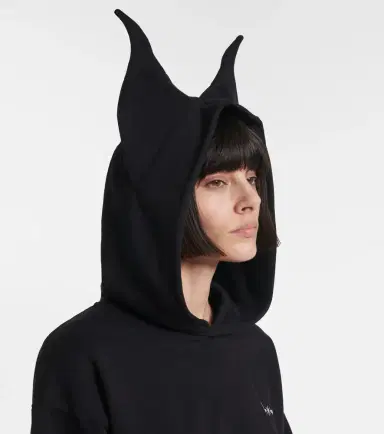 Coperni x Disney Maleficent cotton-blend hoodie | Thumbnail 7 Coperni x Disney Maleficent cotton-blend hoodie | Thumbnail 7
