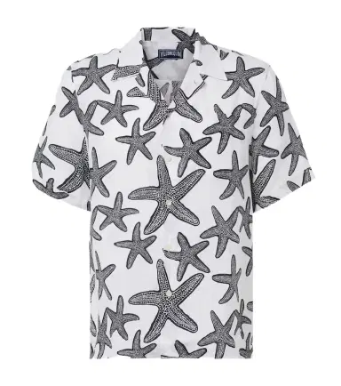 Vilebrequin Printed linen bowling shirt | Thumbnail 1 Vilebrequin Printed linen bowling shirt | Thumbnail 1