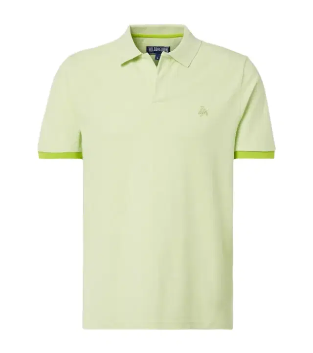 Cotton piqué polo shirt