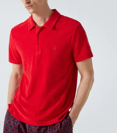 Vilebrequin Cotton-blend terry polo shirt | Thumbnail 2 Vilebrequin Cotton-blend terry polo shirt | Thumbnail 2