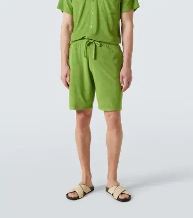 Vilebrequin Cotton-blend terry Bermuda shorts | Thumbnail 2 Vilebrequin Cotton-blend terry Bermuda shorts | Thumbnail 2