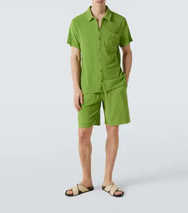 Vilebrequin Cotton-blend terry Bermuda shorts | Thumbnail 5 Vilebrequin Cotton-blend terry Bermuda shorts | Thumbnail 5