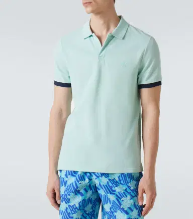 Vilebrequin Cotton piqué polo shirt | Thumbnail 5