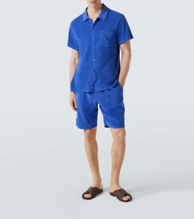 Vilebrequin Cotton-blend terry bowling shirt | Thumbnail 4 Vilebrequin Cotton-blend terry bowling shirt | Thumbnail 4