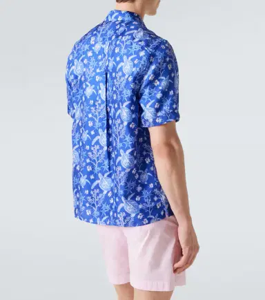Vilebrequin Charli printed silk bowling shirt | Thumbnail 5 Vilebrequin Charli printed silk bowling shirt | Thumbnail 5