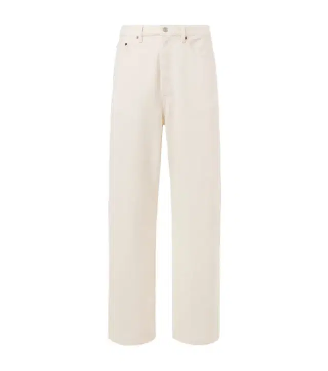 Baggy high-rise wide-leg jeans