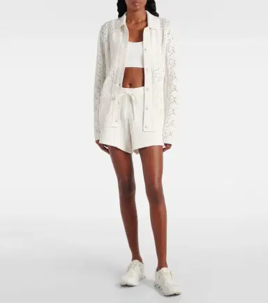 The Upside Lavalliere Malia knitted cotton shirt | Thumbnail 5